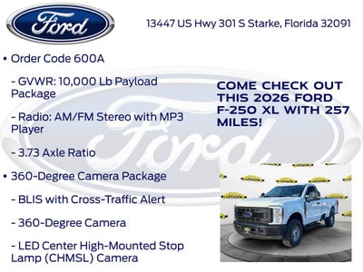 2026 Ford F-250SD XL 600A