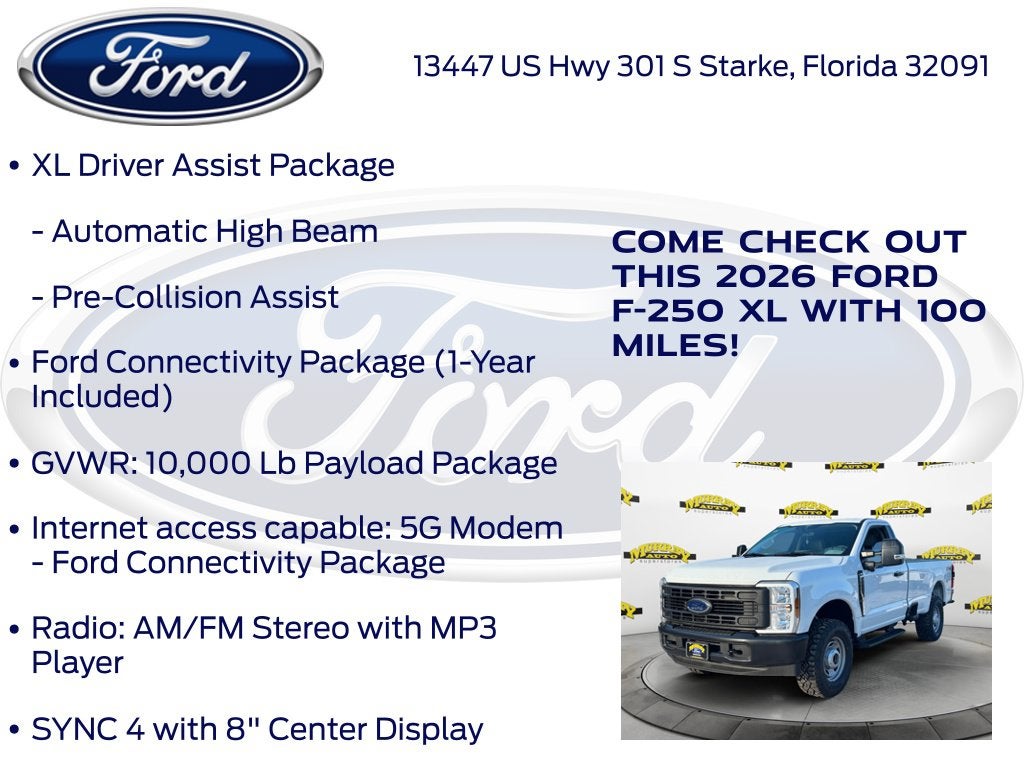 2026 Ford F-250SD XL 600A