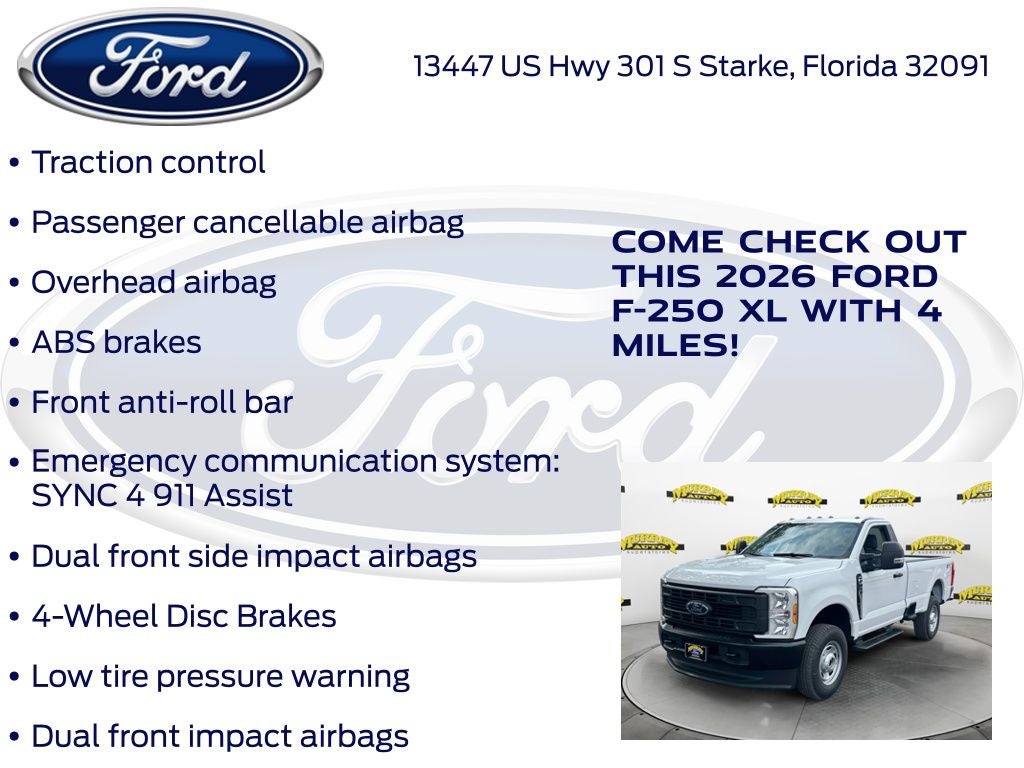 2026 Ford F-250SD XL 600A