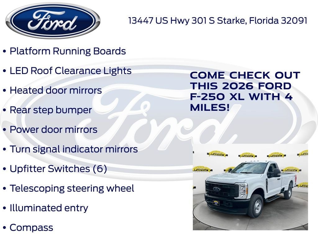 2026 Ford F-250SD XL 600A