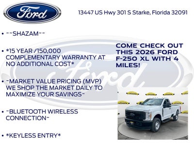 2026 Ford F-250SD XL 600A