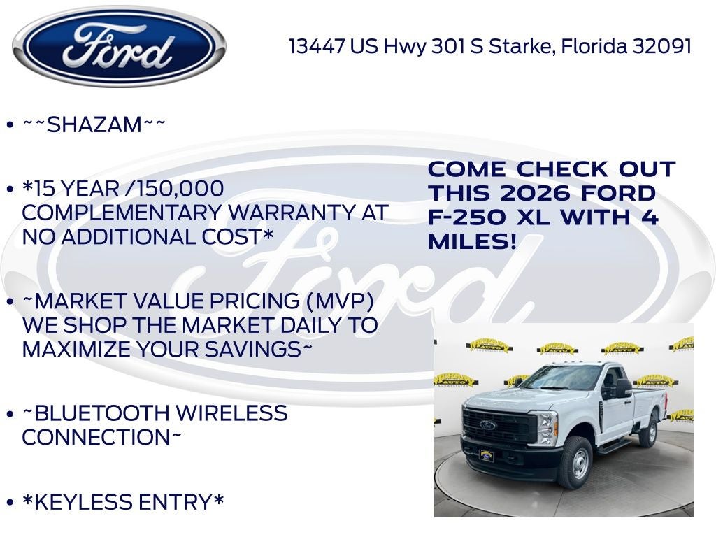 2026 Ford F-250SD XL 600A