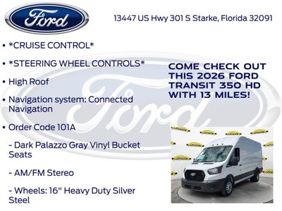 2026 Ford Transit-350 Base 101A
