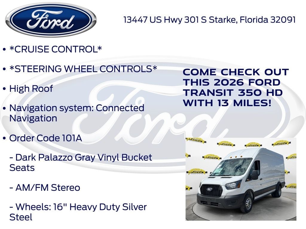 2026 Ford Transit-350 Base 101A