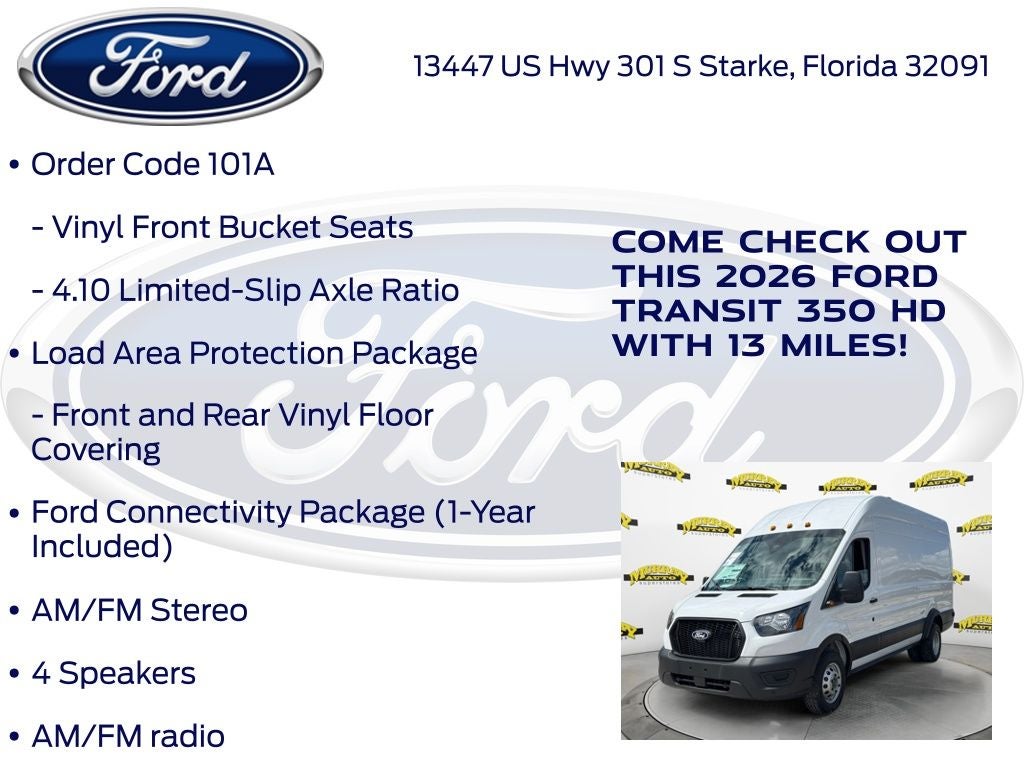 2026 Ford Transit-350 Base 101A