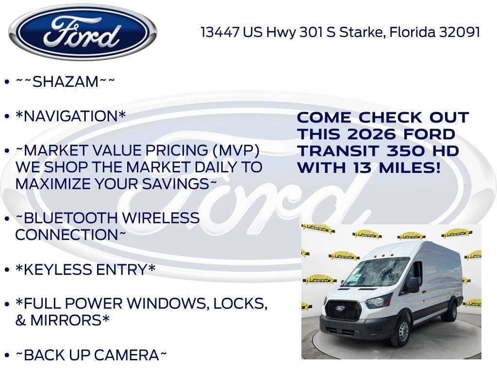 2026 Ford Transit-350 Base 101A