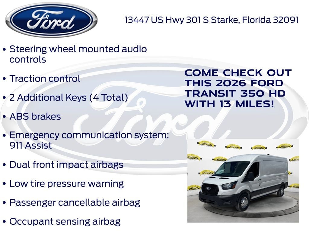 2026 Ford Transit-350 Base 101A