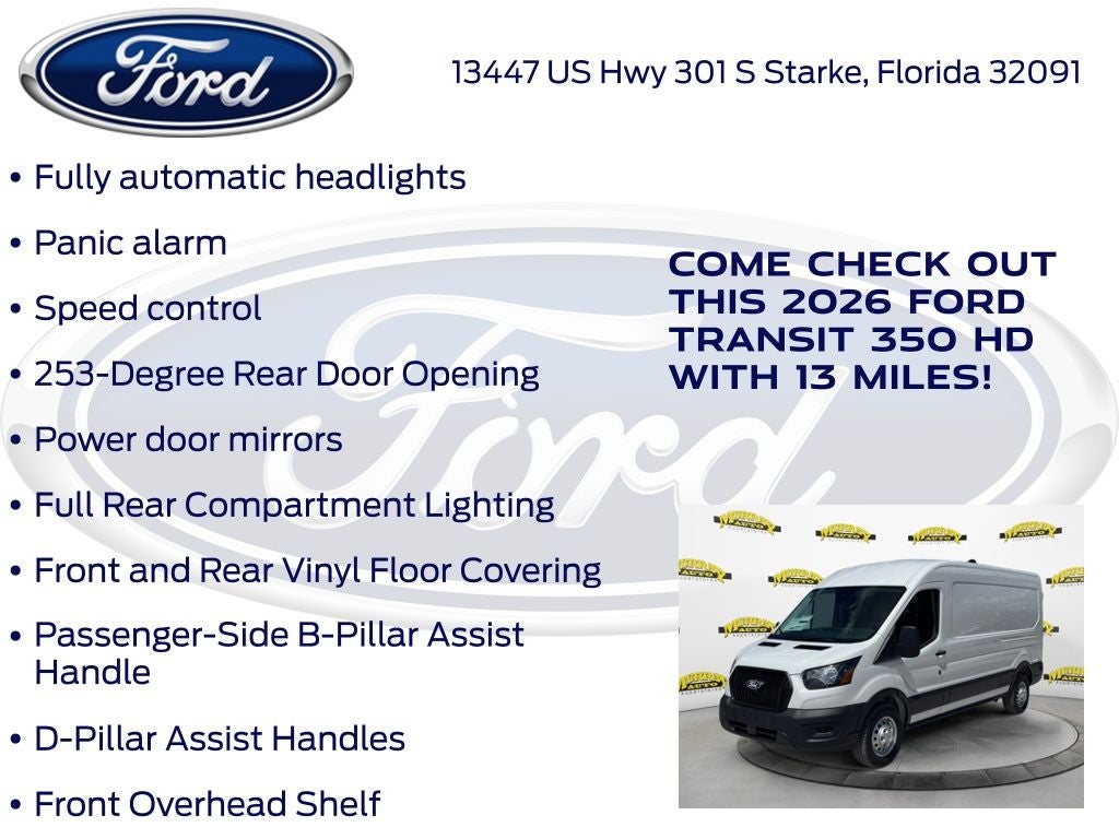 2026 Ford Transit-350 Base 101A
