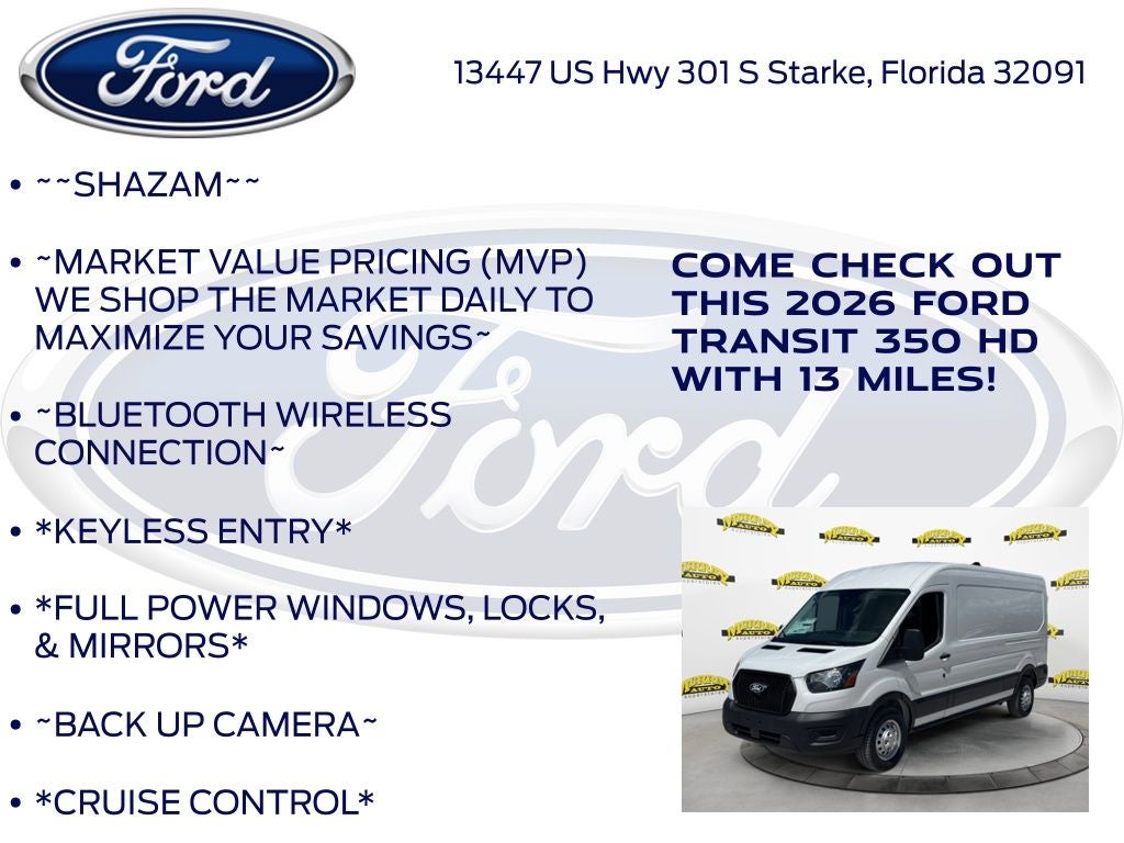 2026 Ford Transit-350 Base 101A