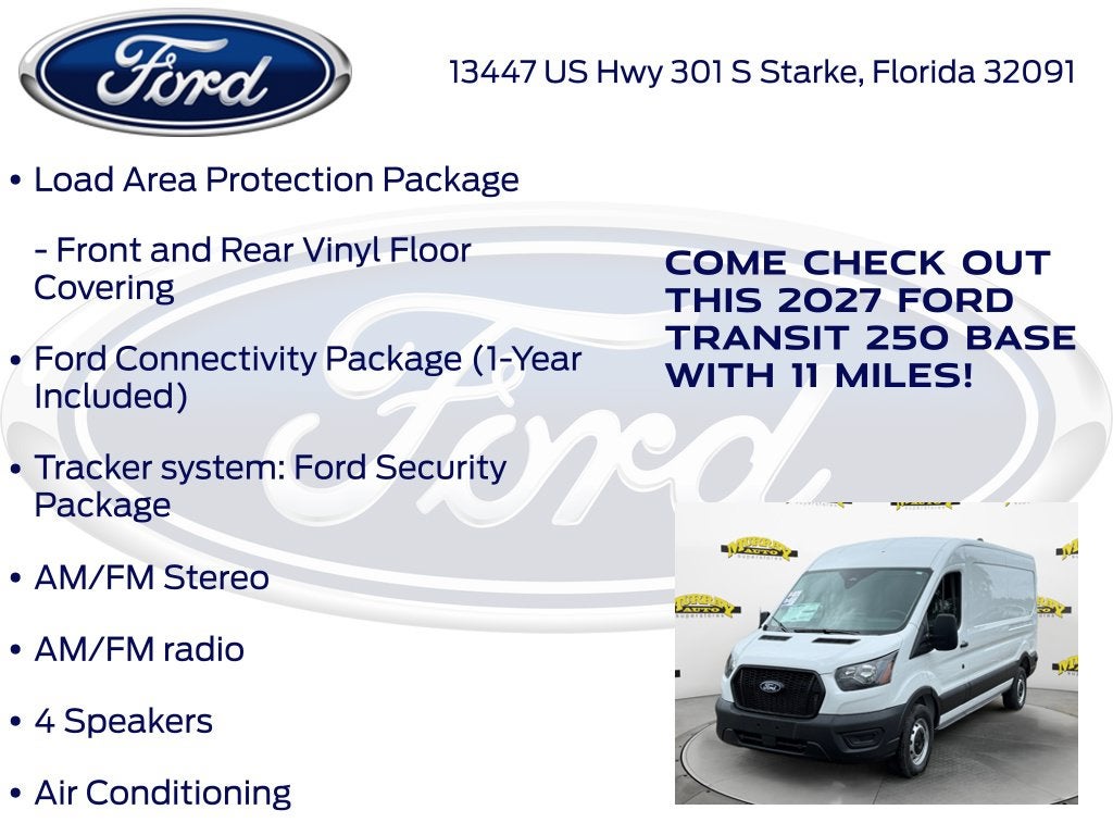2027 Ford Transit-250 Base 101A