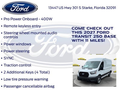 2027 Ford Transit-250 Base 101A