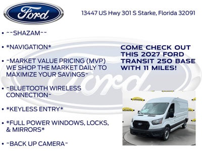 2027 Ford Transit-250 Base 101A
