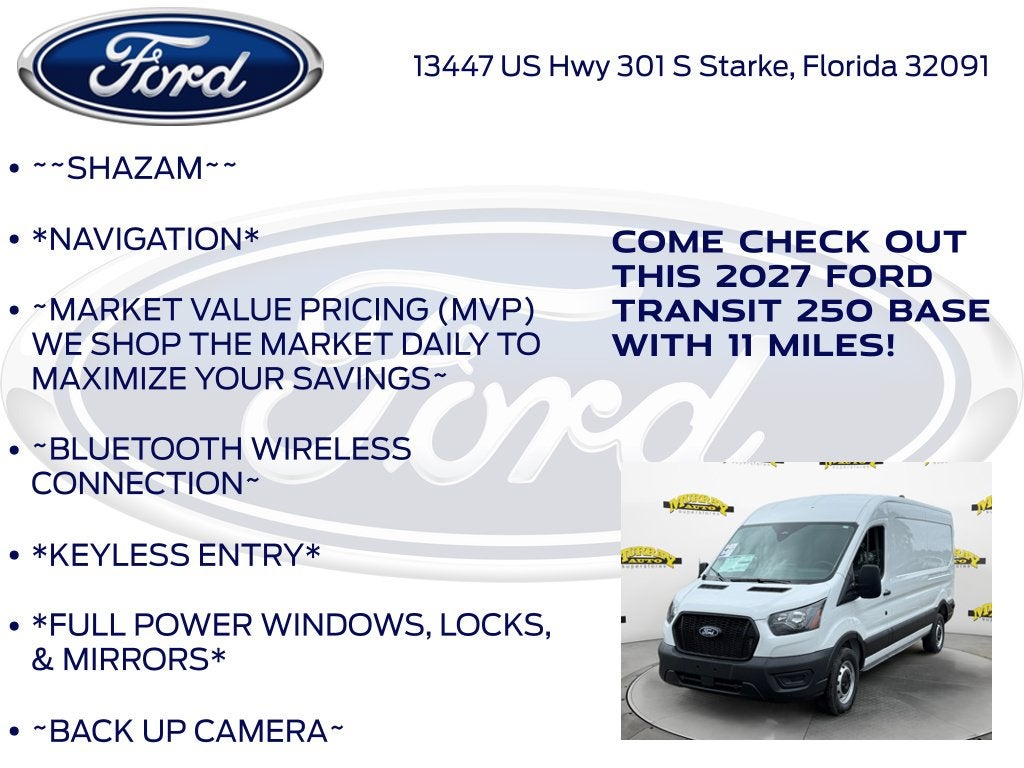 2027 Ford Transit-250 Base 101A