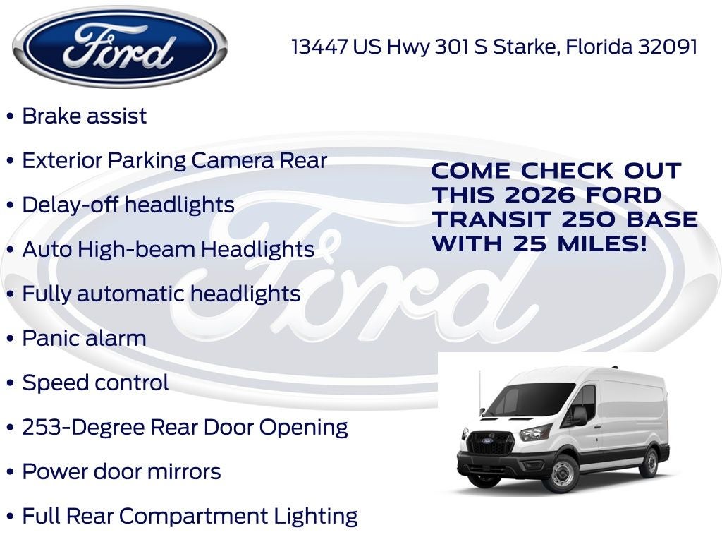 2026 Ford Transit-250 Base 101A