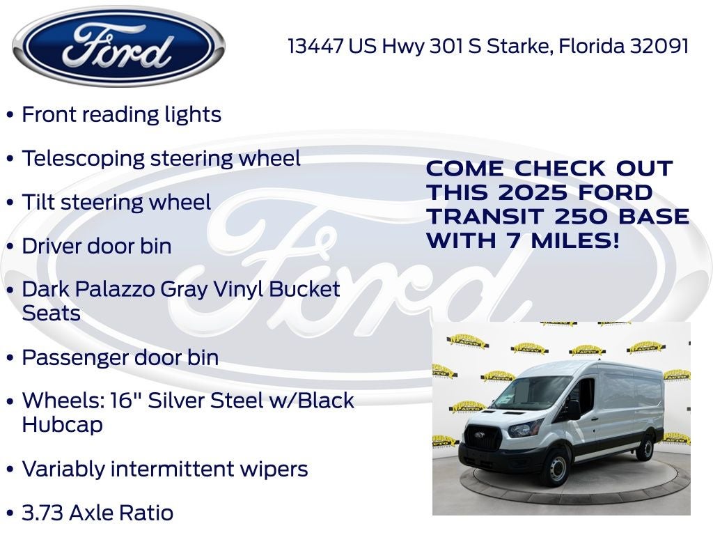 2025 Ford Transit-250 Base 101A