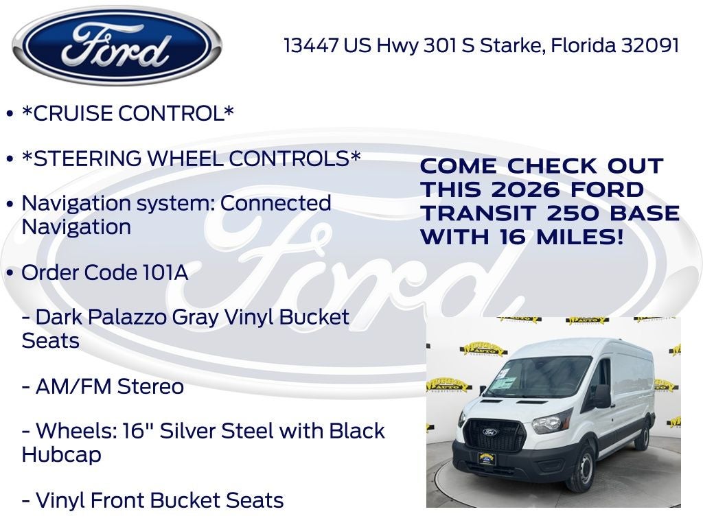 2026 Ford Transit-250 Base 101A