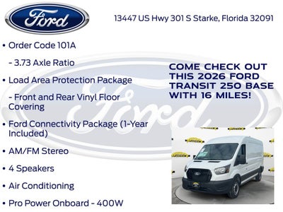 2026 Ford Transit-250 Base 101A