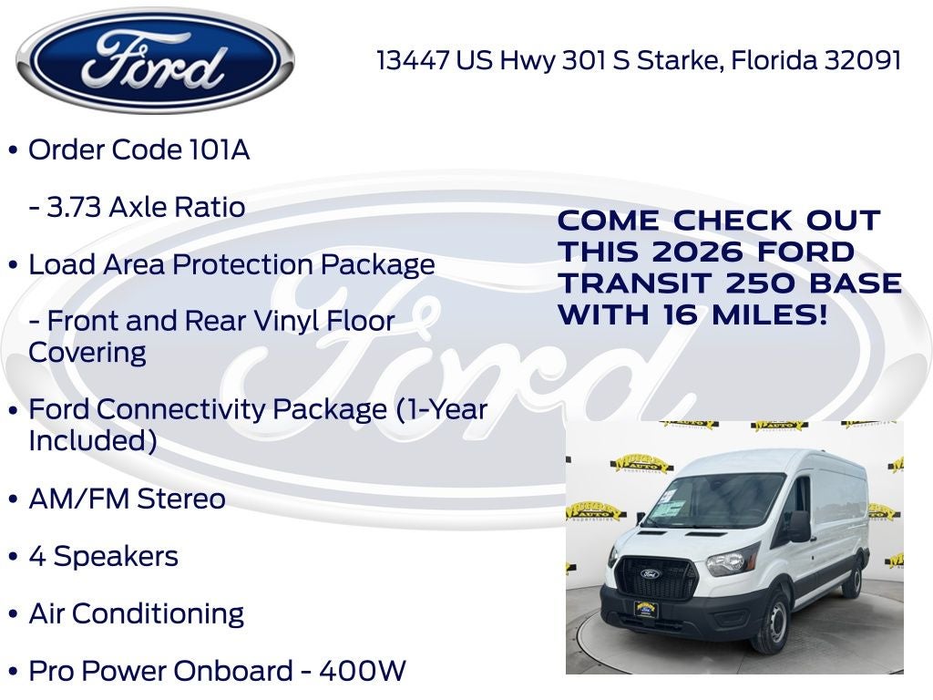 2026 Ford Transit-250 Base 101A