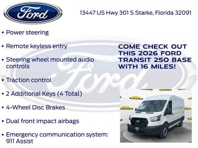 2026 Ford Transit-250 Base 101A