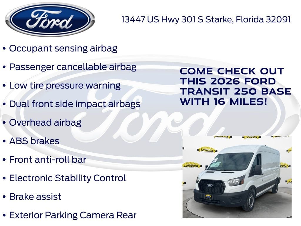 2026 Ford Transit-250 Base 101A