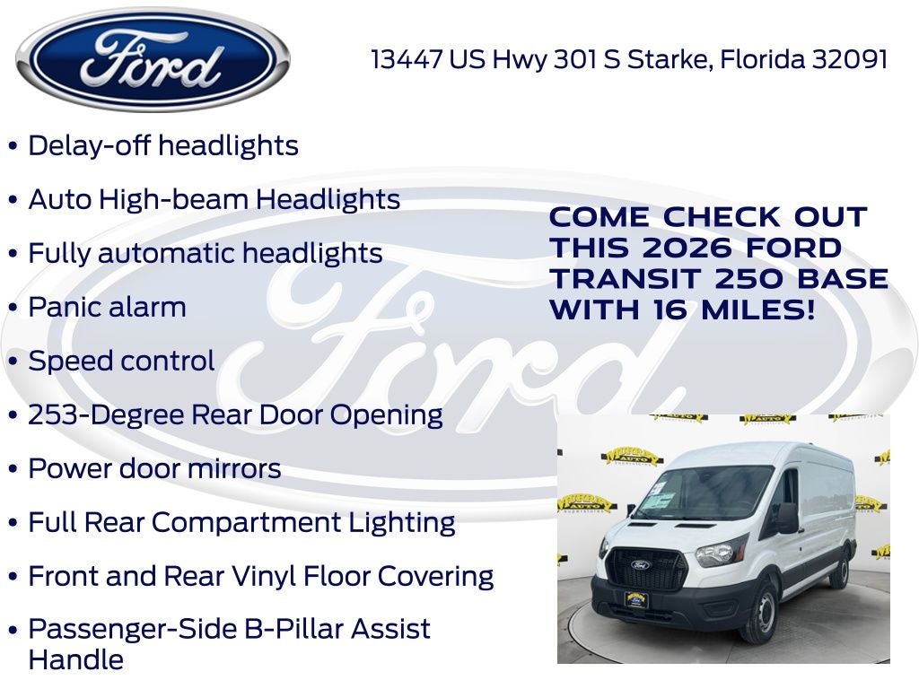 2026 Ford Transit-250 Base 101A