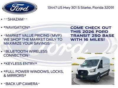 2026 Ford Transit-250 Base 101A