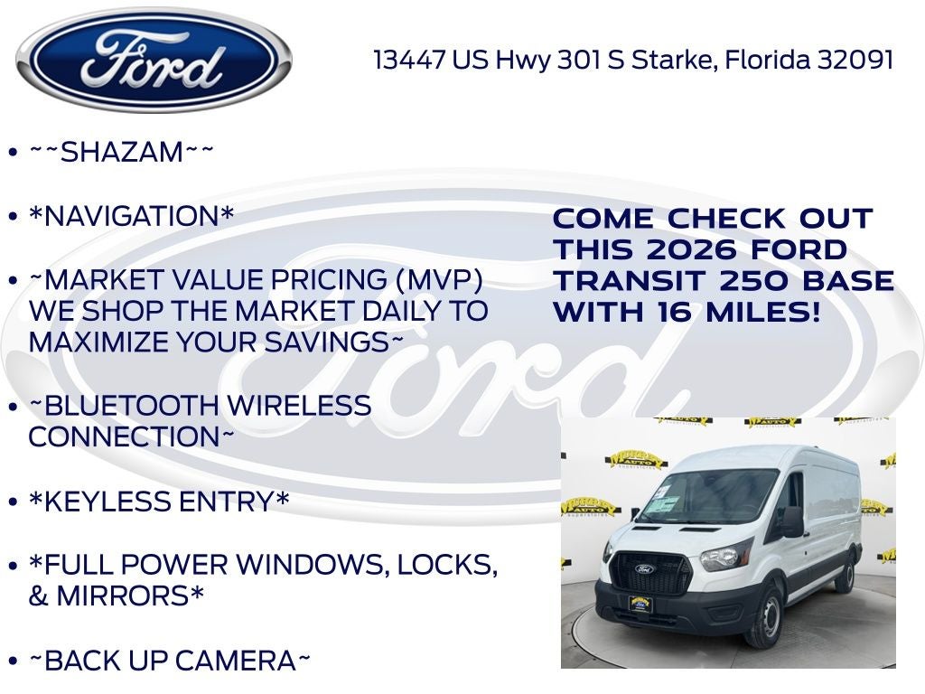 2026 Ford Transit-250 Base 101A