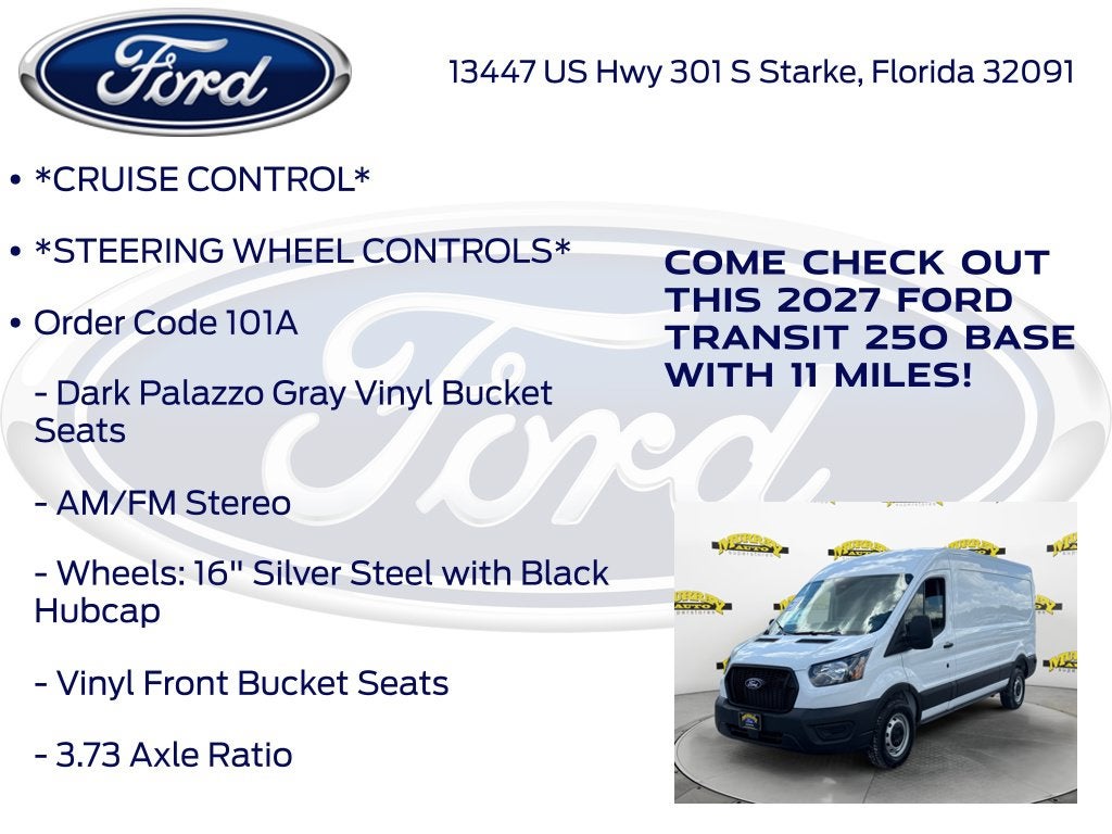 2027 Ford Transit-250 Base 101A