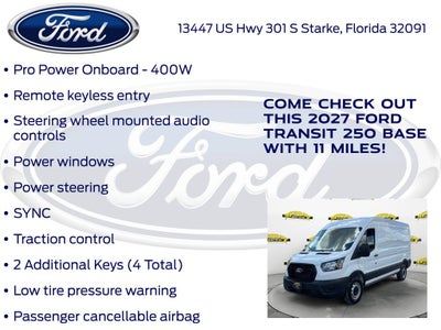 2027 Ford Transit-250 Base 101A