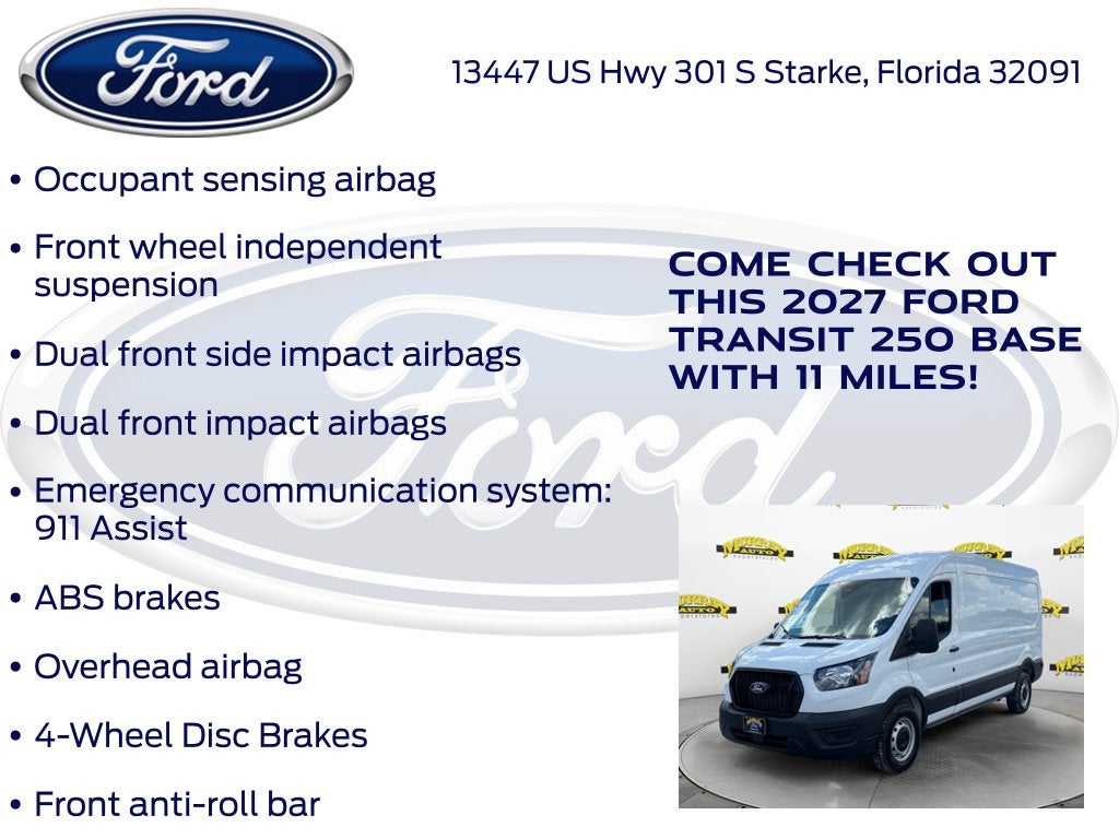 2027 Ford Transit-250 Base 101A