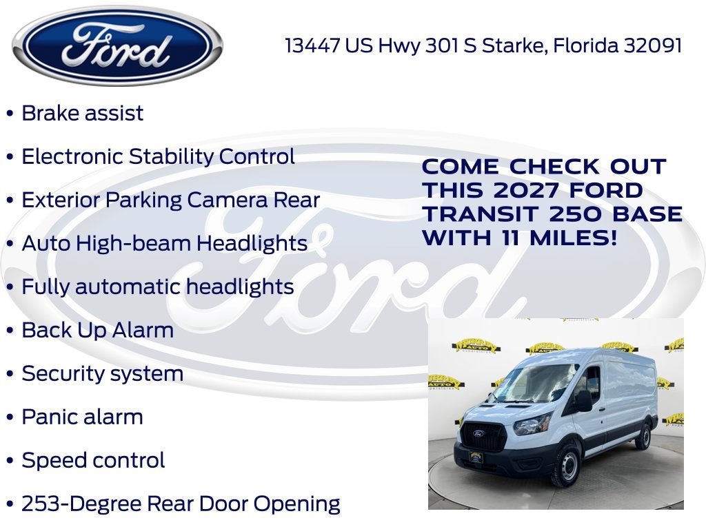 2027 Ford Transit-250 Base 101A