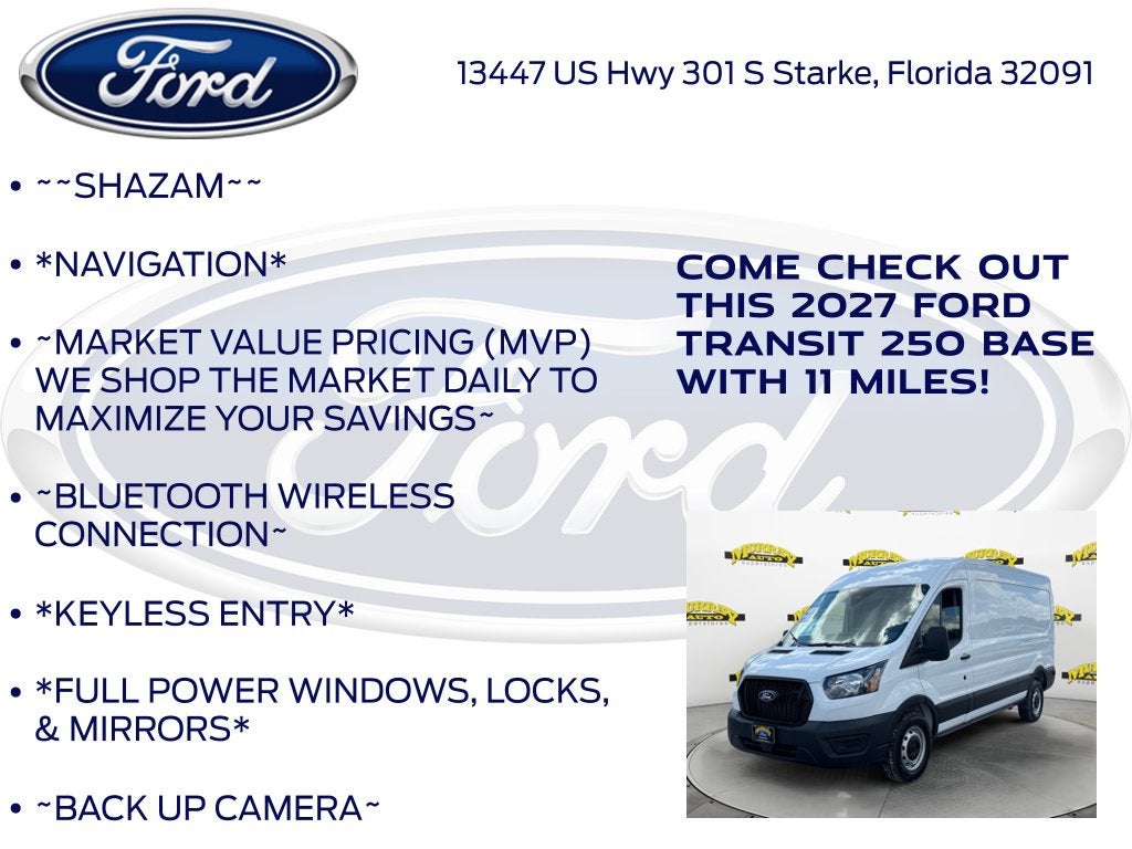 2027 Ford Transit-250 Base 101A
