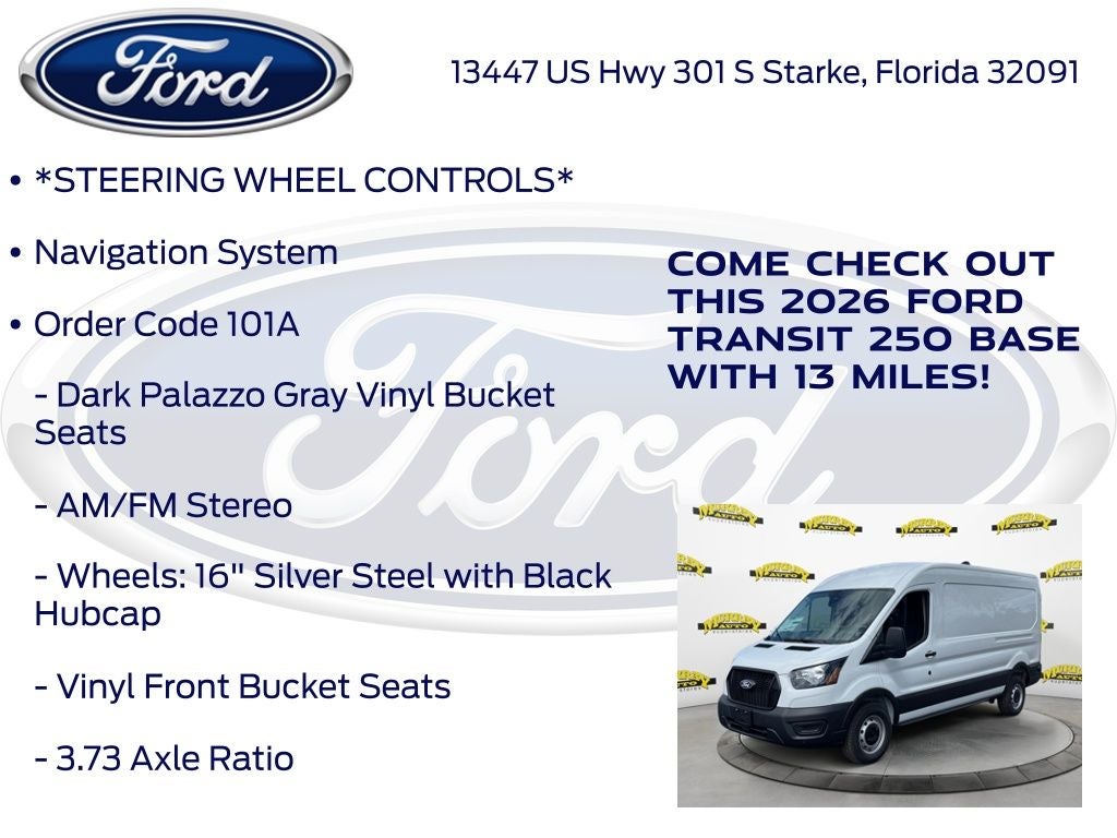 2026 Ford Transit-250 Base 101A