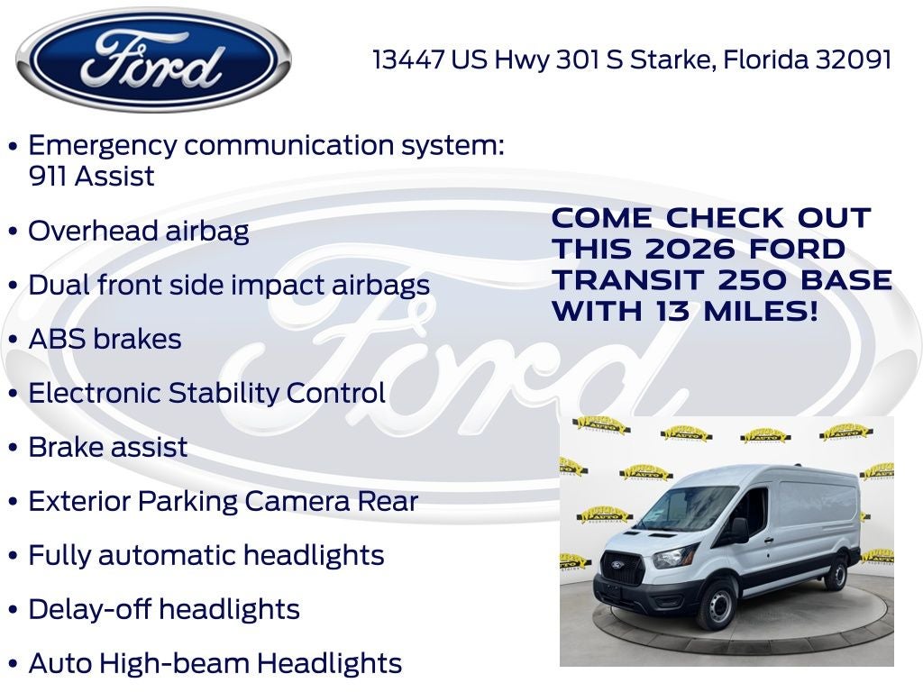 2026 Ford Transit-250 Base 101A