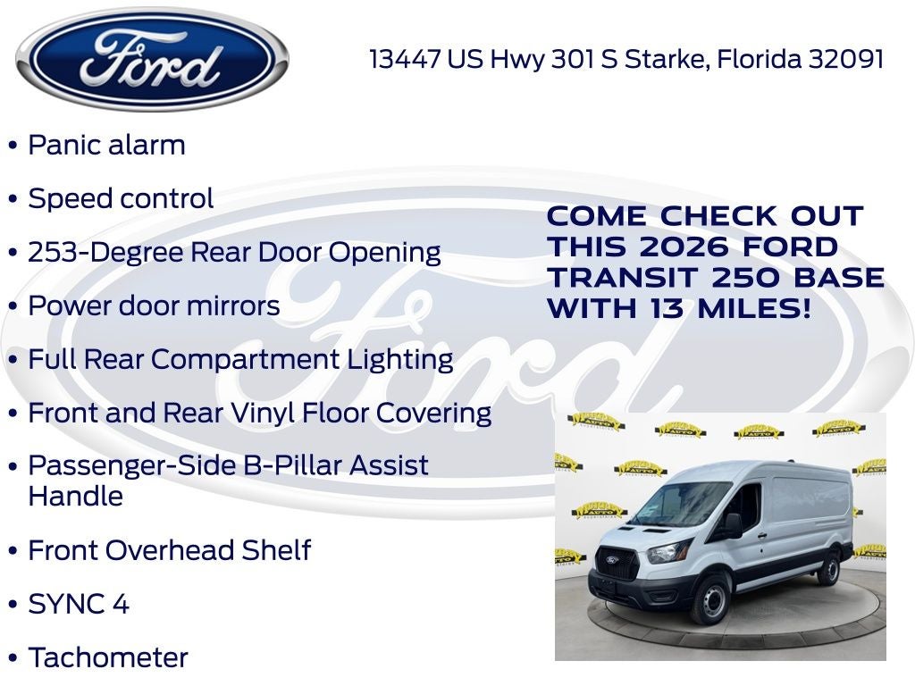 2026 Ford Transit-250 Base 101A