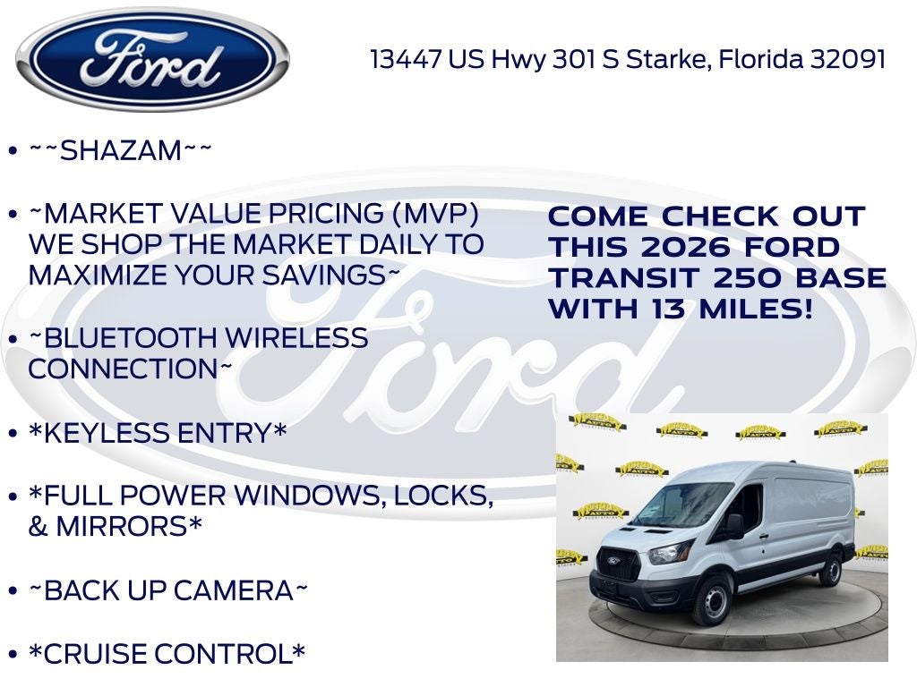 2026 Ford Transit-250 Base 101A