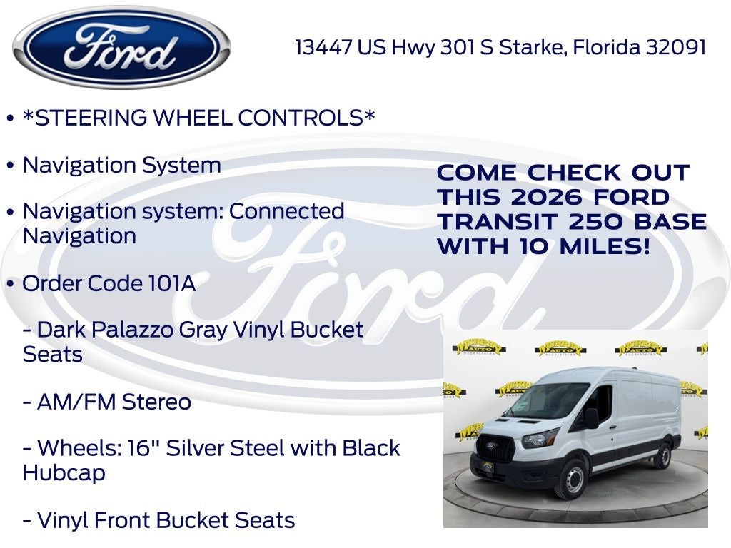 2026 Ford Transit-250 Base 101A