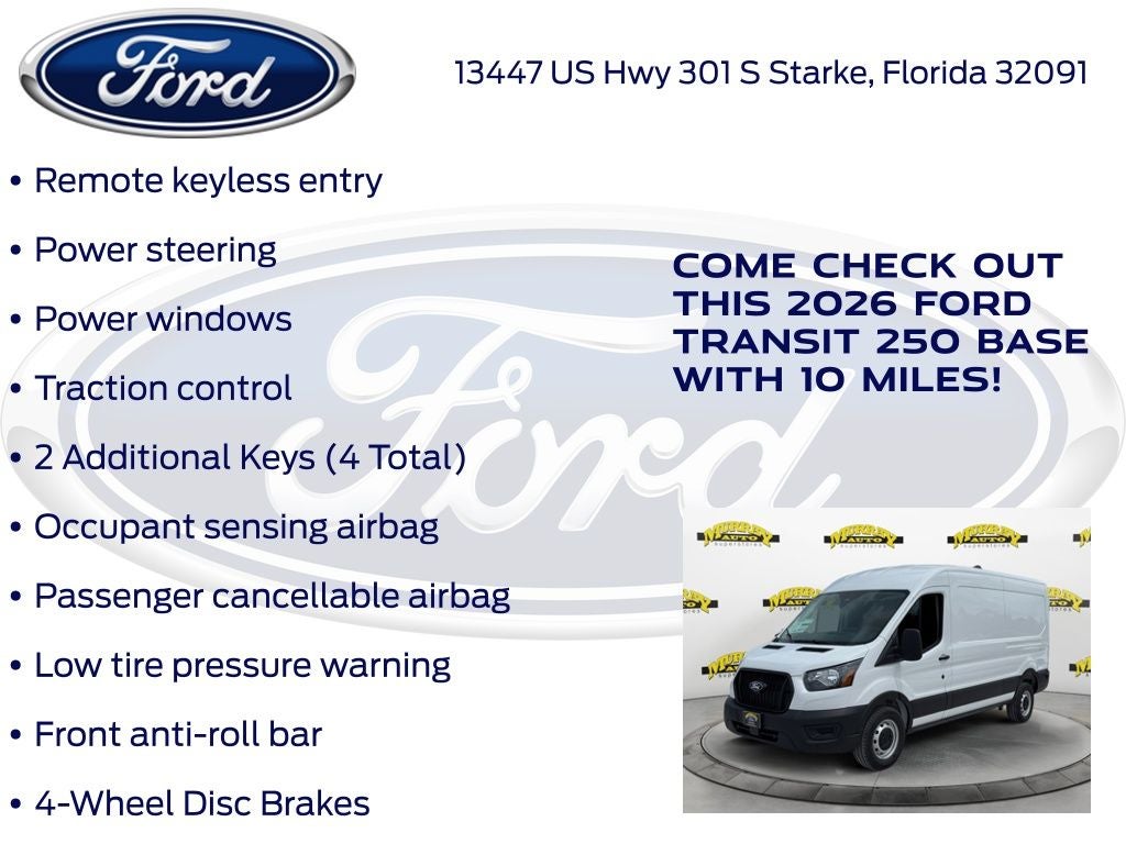 2026 Ford Transit-250 Base 101A