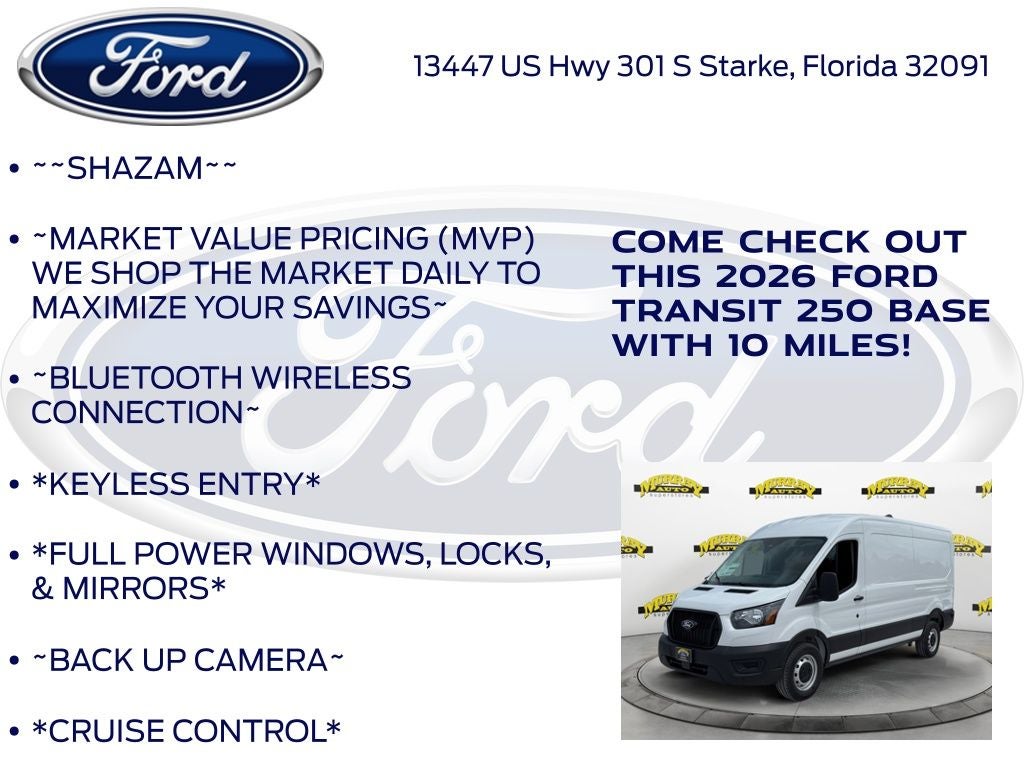 2026 Ford Transit-250 Base 101A