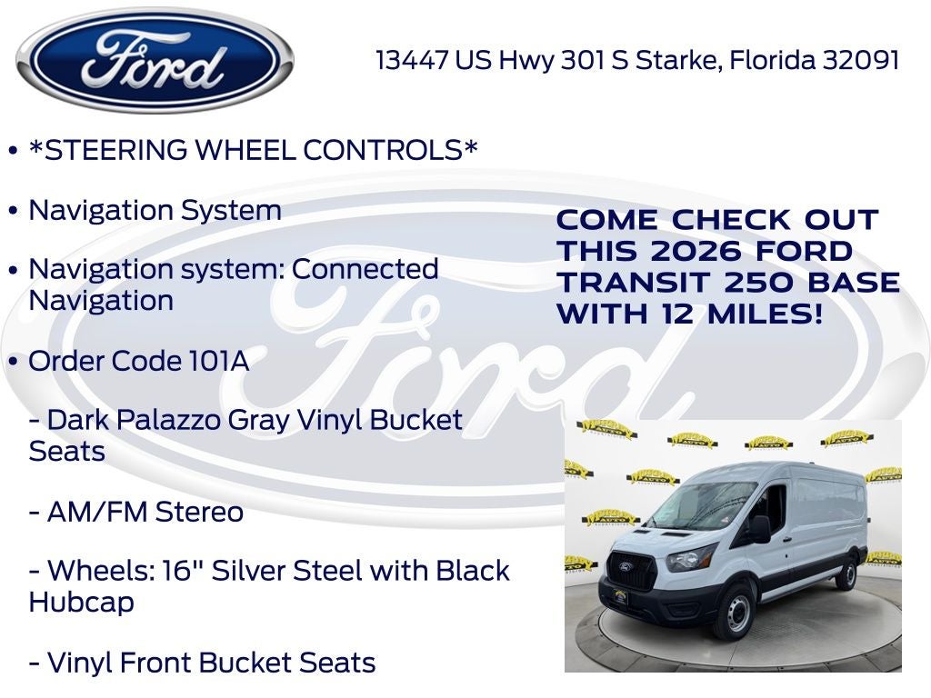 2026 Ford Transit-250 Base 101A