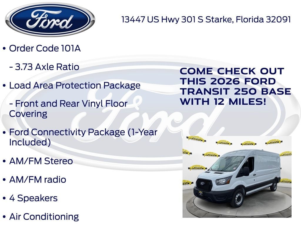 2026 Ford Transit-250 Base 101A