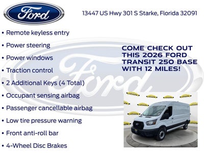 2026 Ford Transit-250 Base 101A