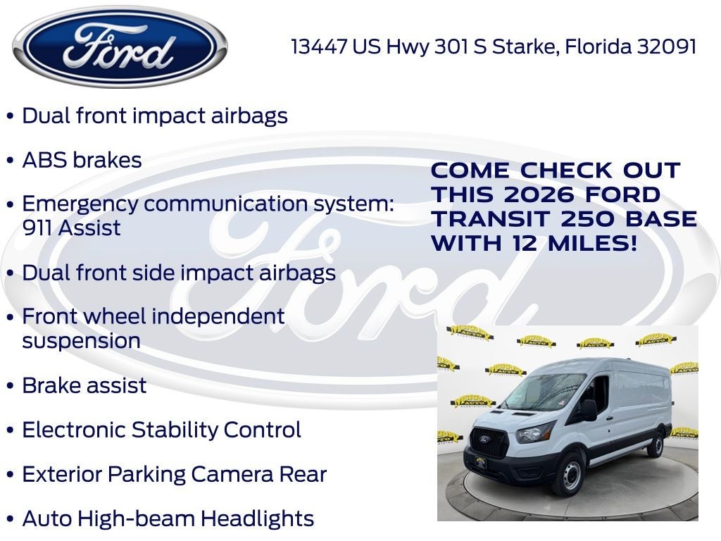 2026 Ford Transit-250 Base 101A