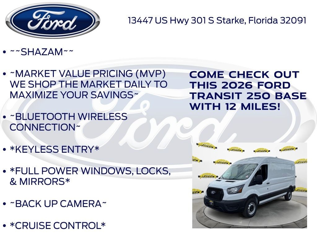 2026 Ford Transit-250 Base 101A
