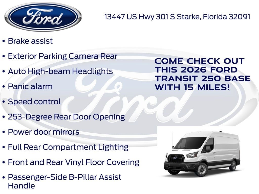 2026 Ford Transit-250 Base 101A