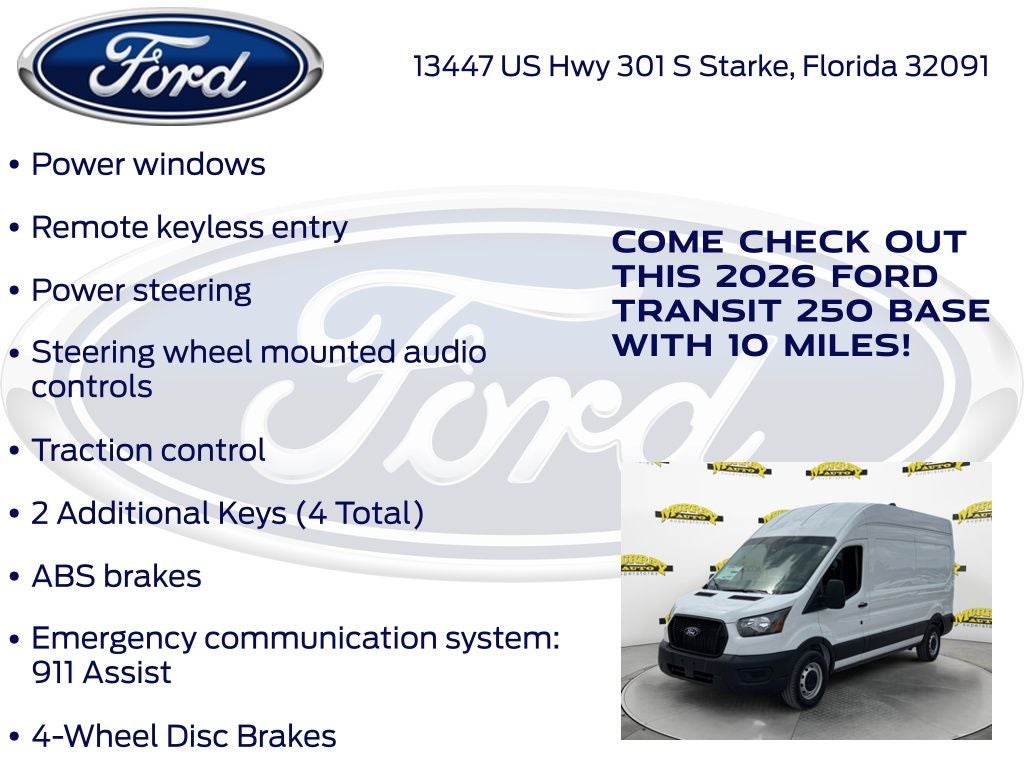 2026 Ford Transit-250 Base 101A