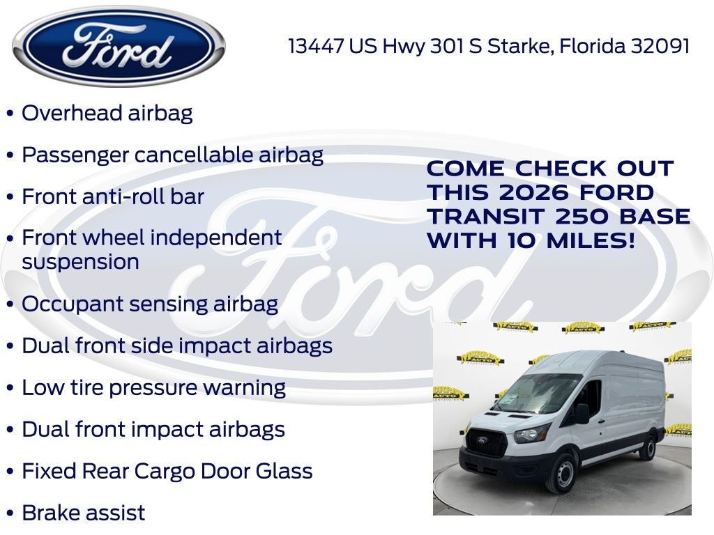 2026 Ford Transit-250 Base 101A