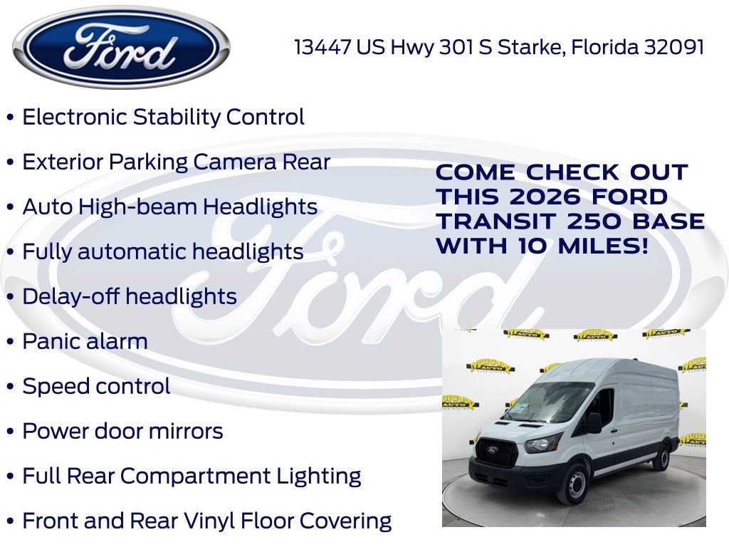 2026 Ford Transit-250 Base 101A