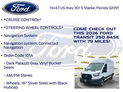 2026 Ford Transit-250 Base 101A