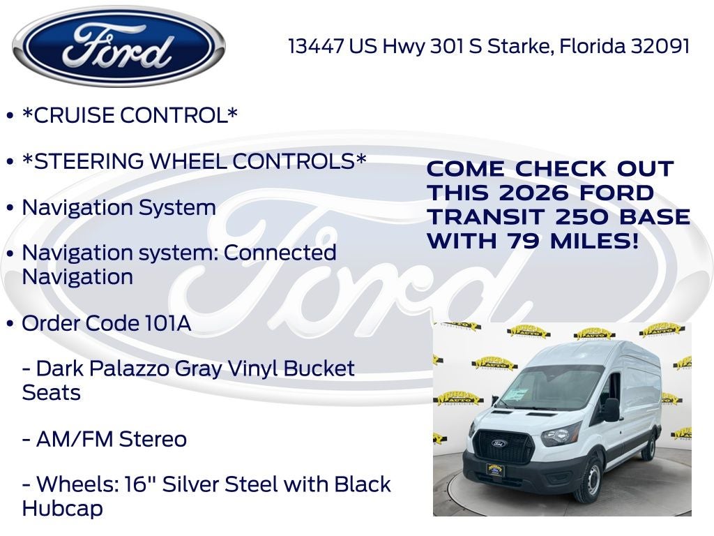 2026 Ford Transit-250 Base 101A